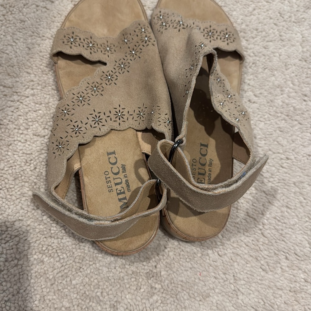 Sesto Meucci sling back sandals - Picture 3 of 9
